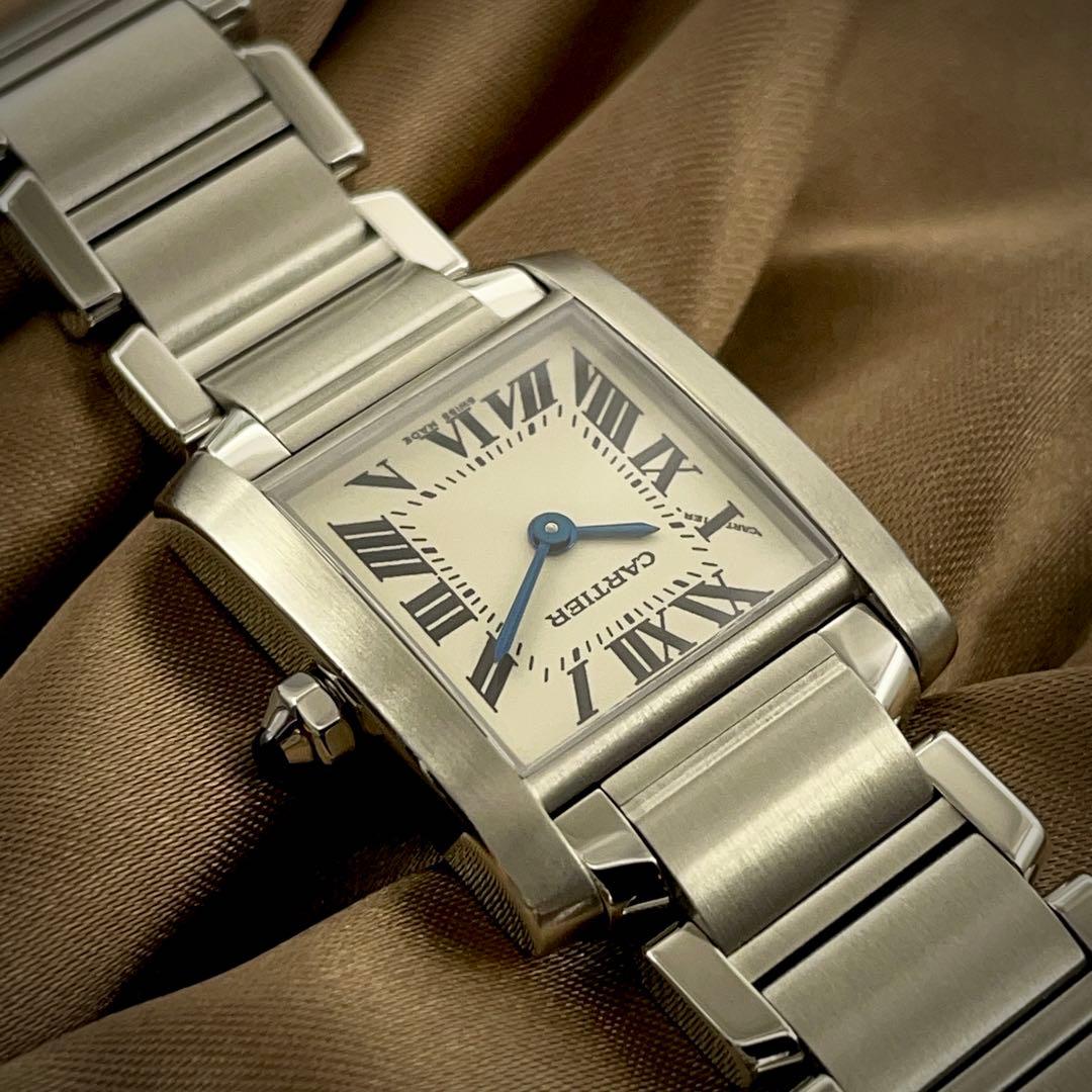 T189 カルティエ タンクフランセーズSM 51008Q3 クォーツ