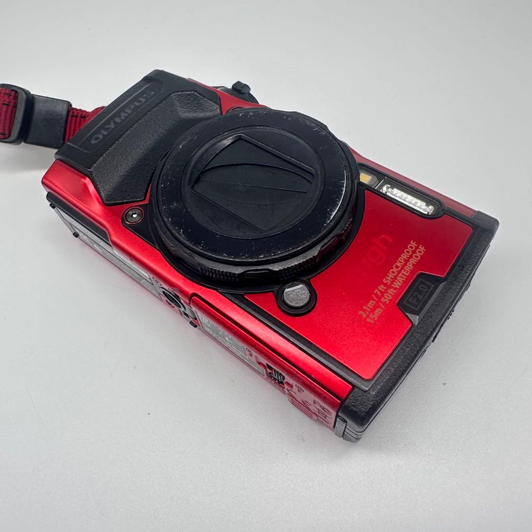 OLYMPUS　オリンパス　TOUGH　TG-6　コンパクトデジタルカメラ　赤