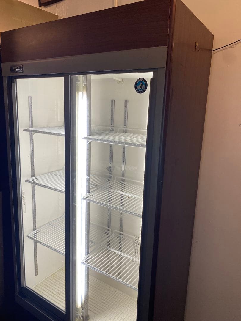 ホシザキ RSC-90DT-B　 冷蔵ショーケース　スライド扉タイプ