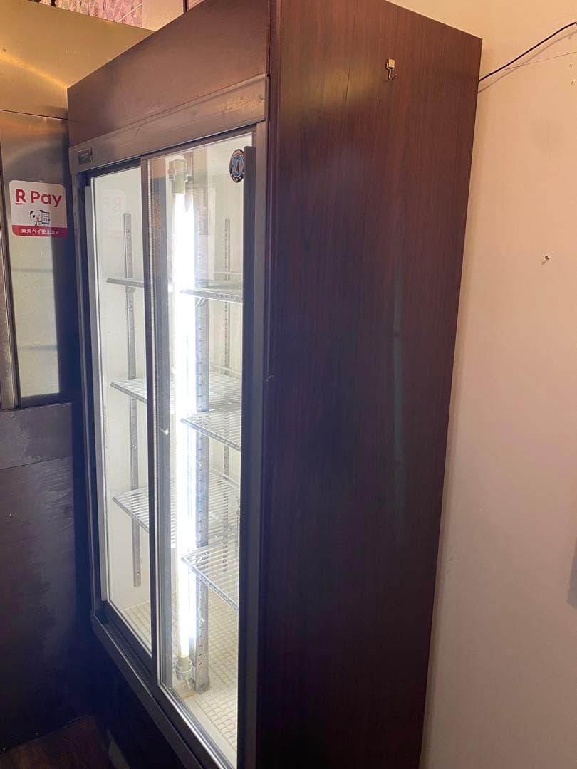 ホシザキ RSC-90DT-B　 冷蔵ショーケース　スライド扉タイプ