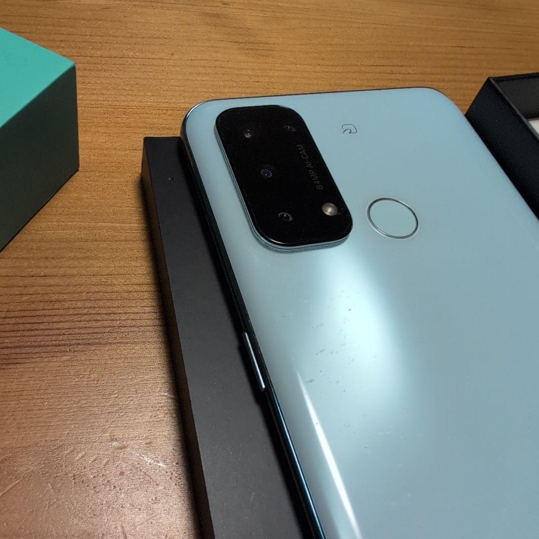 OPPO スマートフォン 本体 ライトブルー