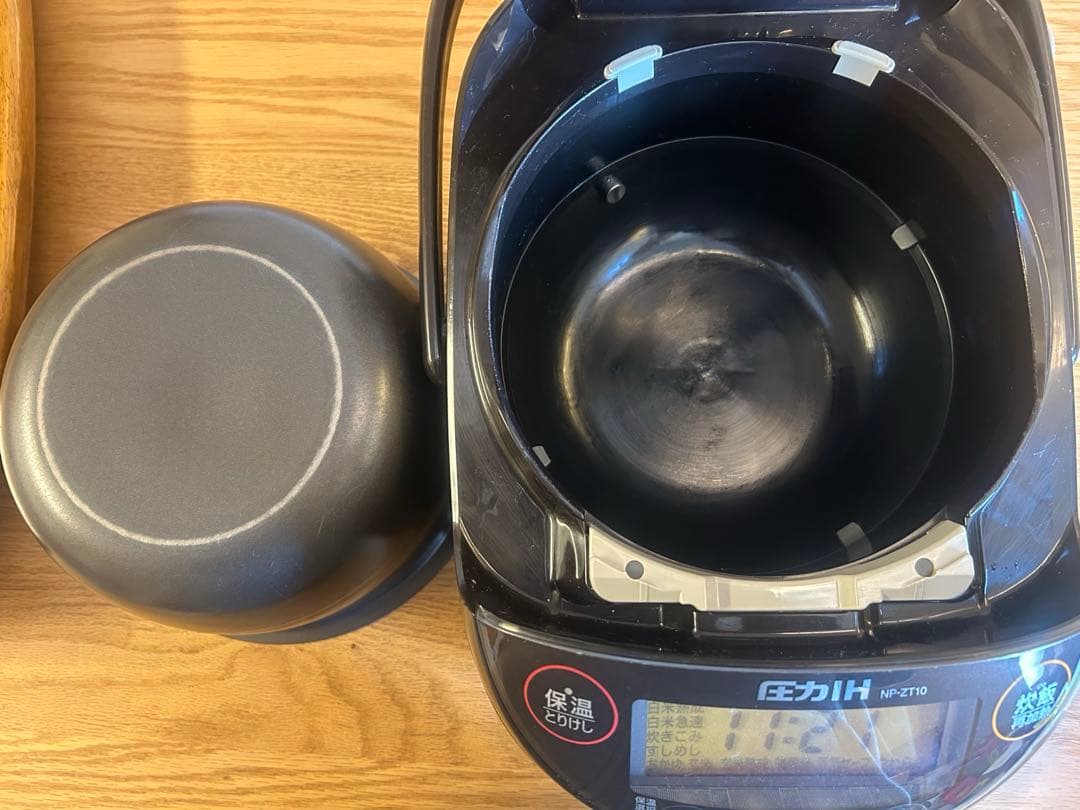 象印 圧力IH炊飯器 NP-ZT10 極め炊き 5.5合炊き 美品