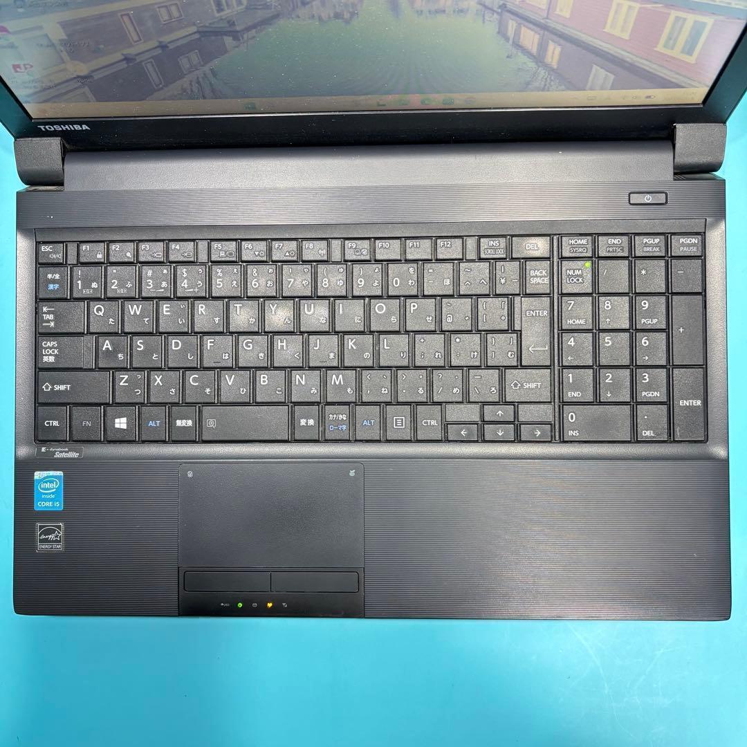 年末セール！動作◎美品★オフィス付★東芝★新品爆速SSD＆8GB★ノートPC★