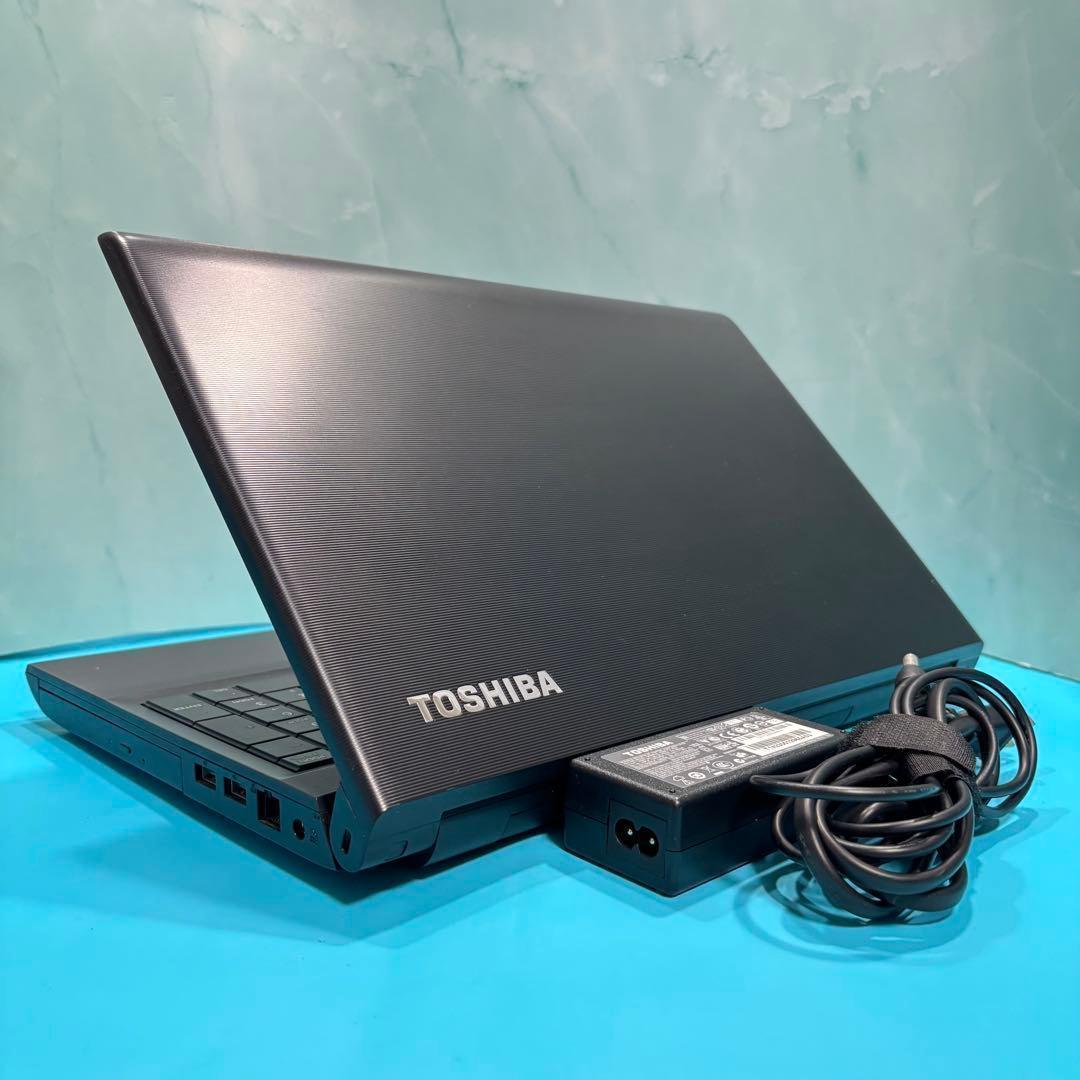 年末セール！動作◎美品★オフィス付★東芝★新品爆速SSD＆8GB★ノートPC★