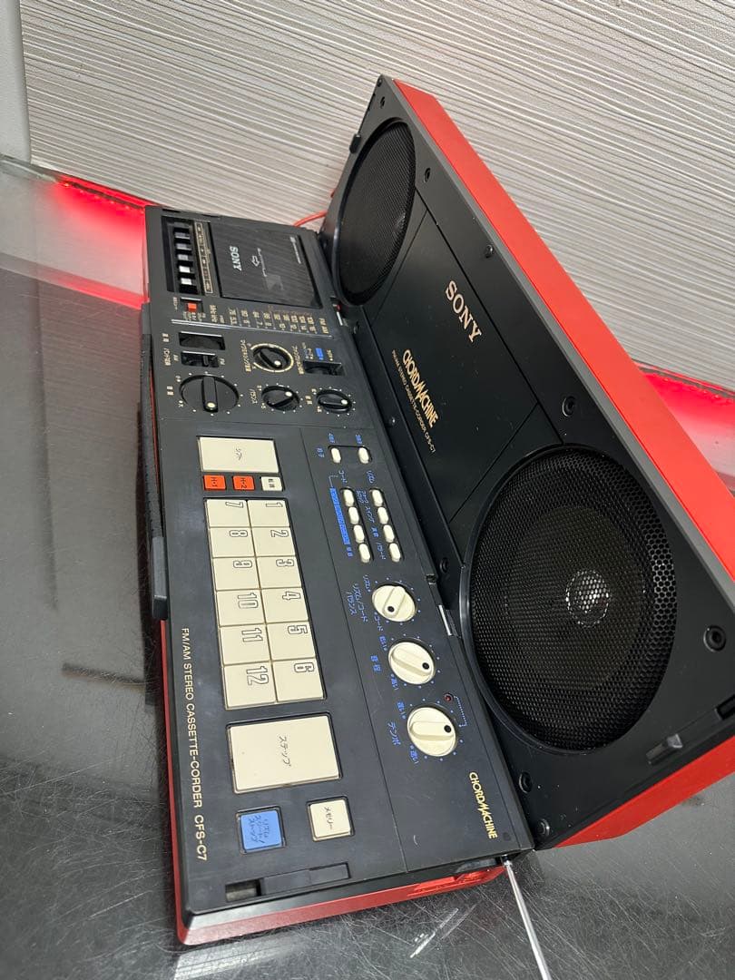 SONY CHORD MACHINEソニー コードマシン CFS-C7 ラジカセ