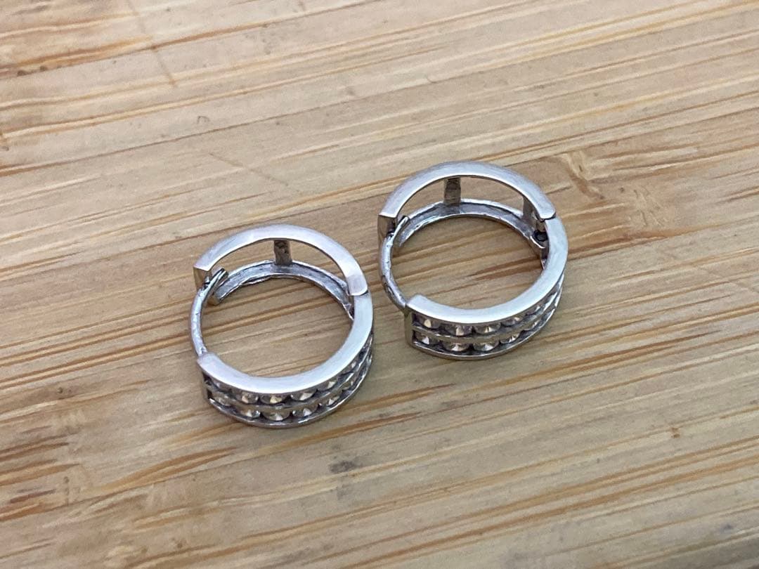 avalanche 10k wg 中折ピアス 417 フープピアス アバランチ