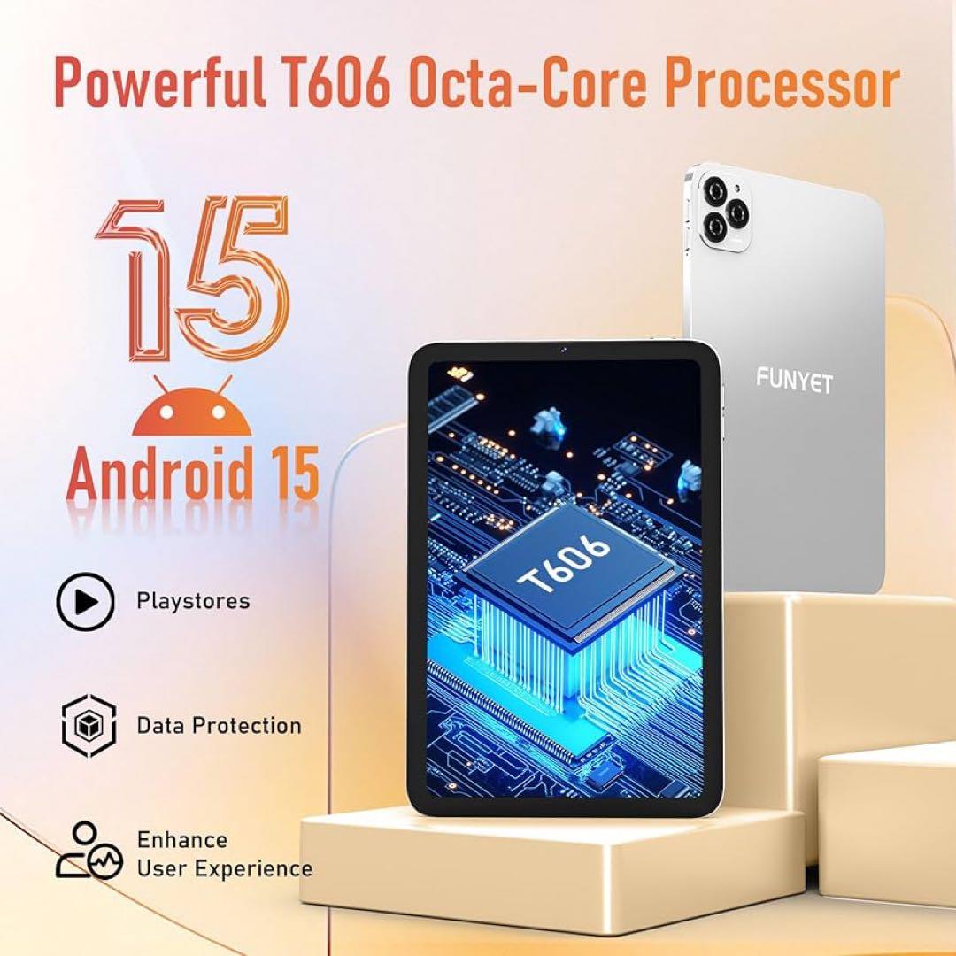 Androidタブレット 6コア 8GB 128GB