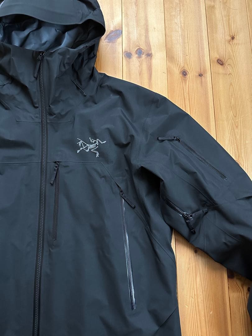 アークテリクス ラッシュジャケット 黒 L