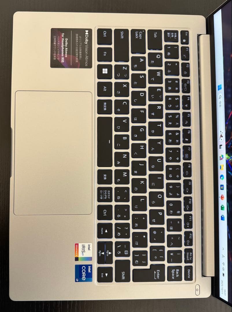 累積386 DAIV Z4 i7 32GB 1TB 14インチ Office