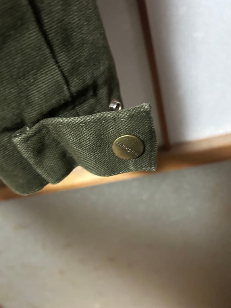 Carhartt コーデュロイ襟 オリーブグリーンジャケット