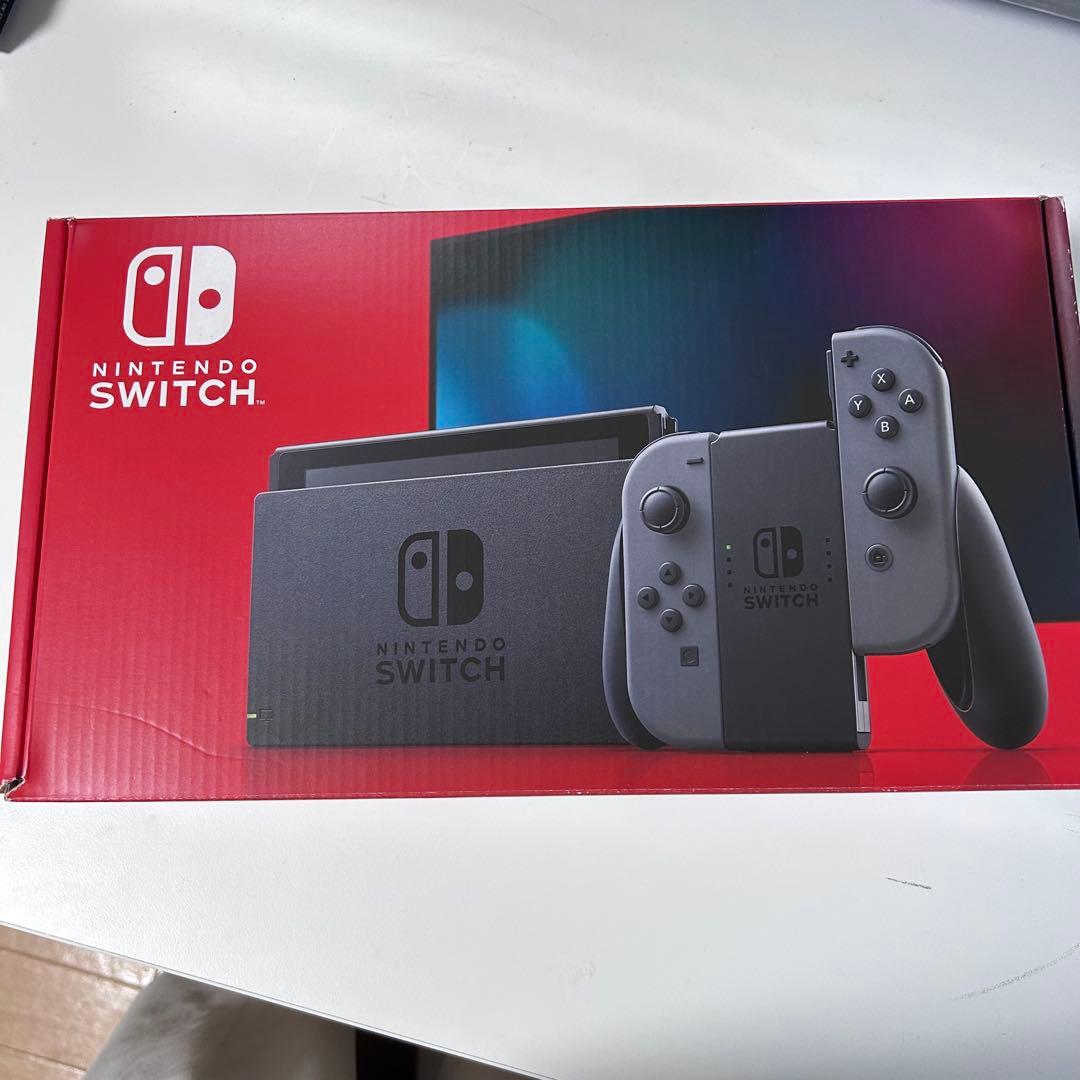Nintendo Switch グレー 本体 箱付き