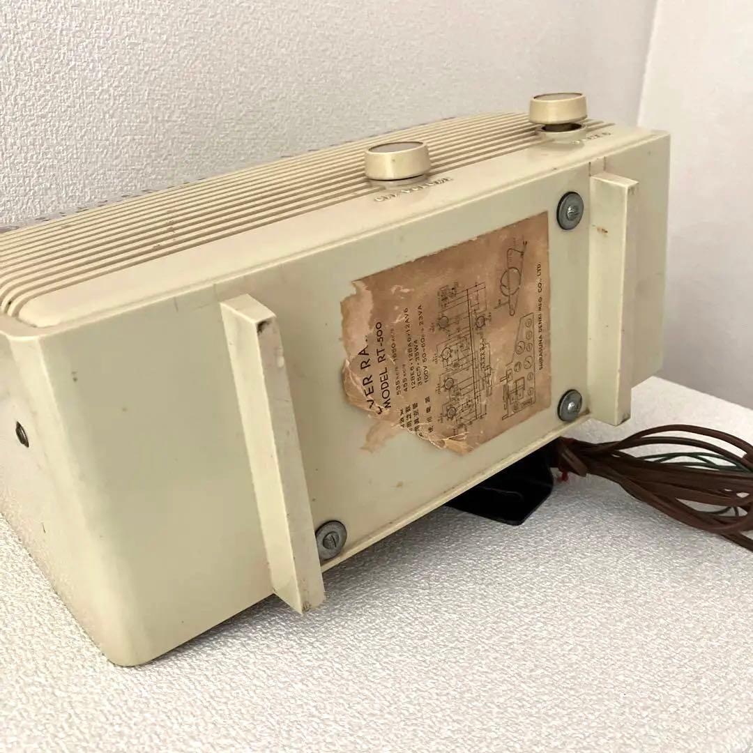 シルバーラジオ RT-500真空管式ラジオ？　白砂電気株式会社