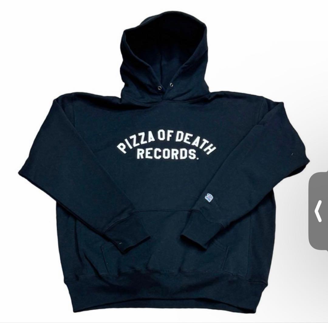 PIZZA Lab Logo HOODIE ブラック XL