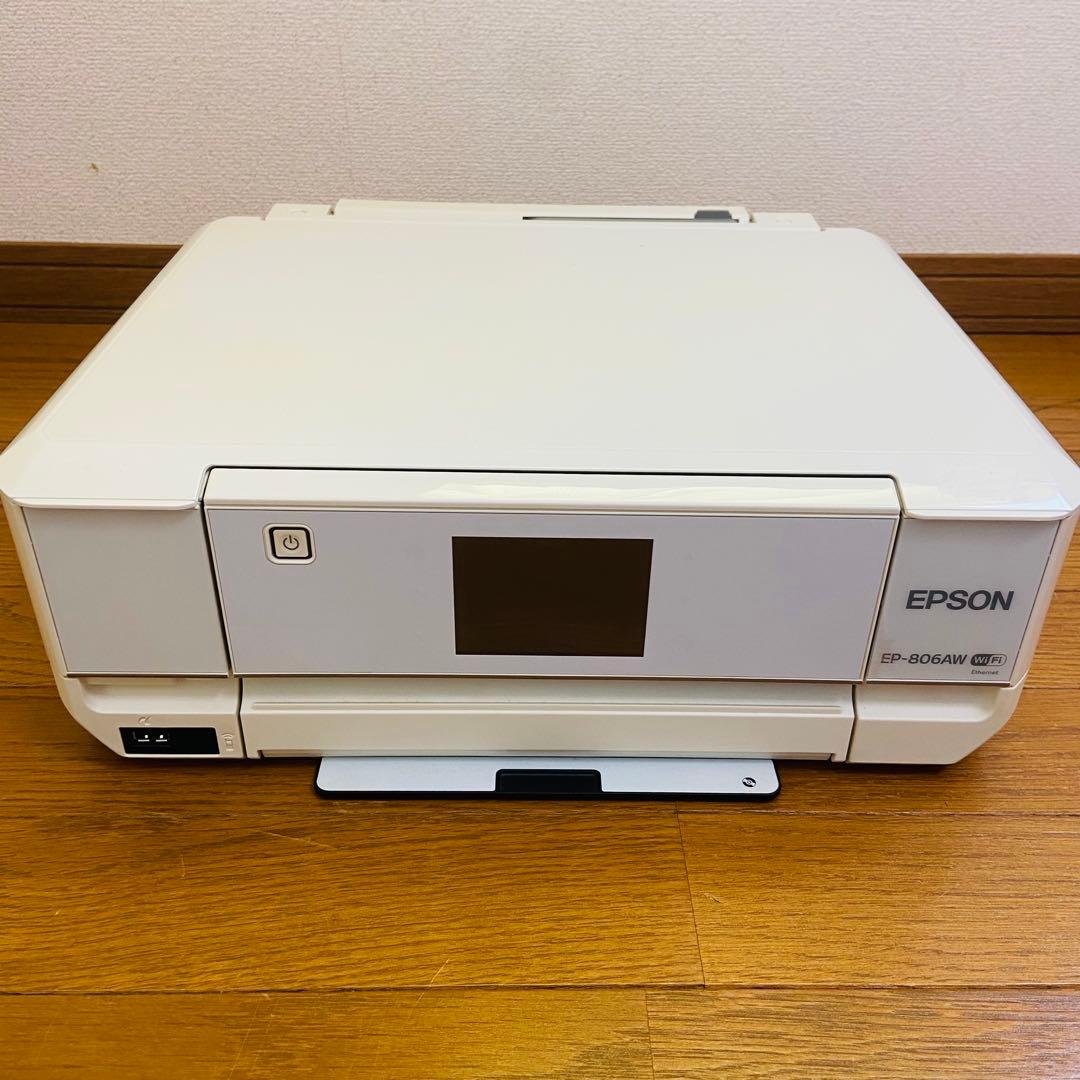 ジャンク品　EPSON EP-806AW インクジェットプリンター　通電確認