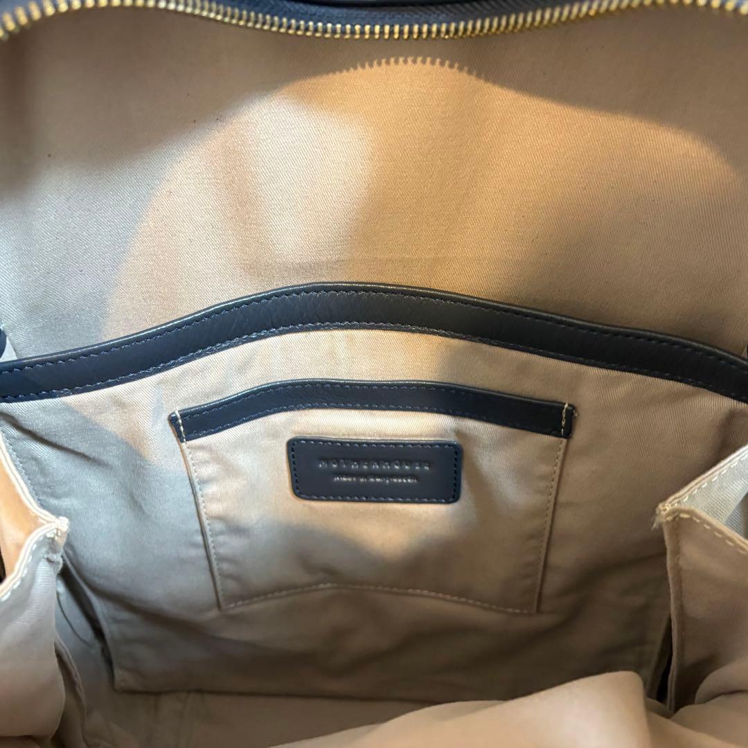 マザーハウス　カゼマトウ バックパック L　ネイビー　MOTHERHOUSE