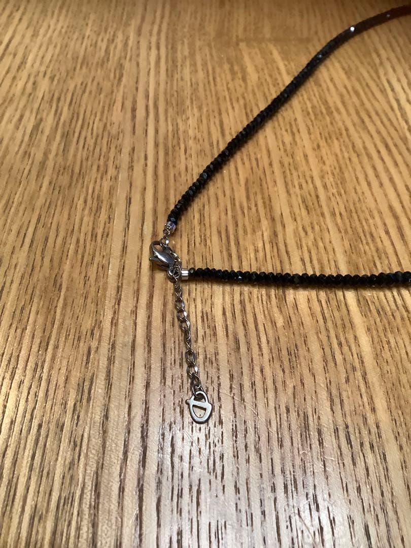 ファイテンブラックスピネルネックレス