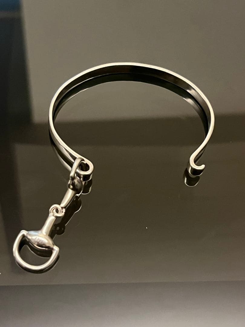 シルバー925 ホースビット ブレスレット ヴィンテージ　メキシカンジュエリー