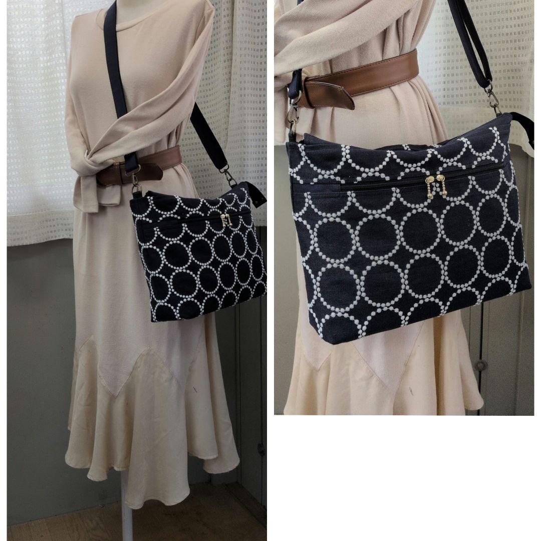 ミナペルホネン　ハンドメイド　バッグ　ショルダーバッグ　タンバリン