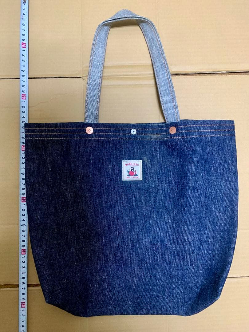 超希少品 MOMOTARO JEANS 味野本店限定トートバッグ 桃太郎ジーンズ