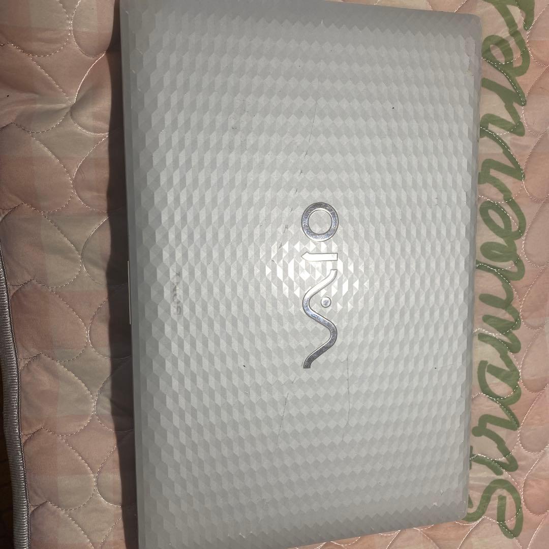 Sony VAIO ホワイトノートPC ACアダプター付き