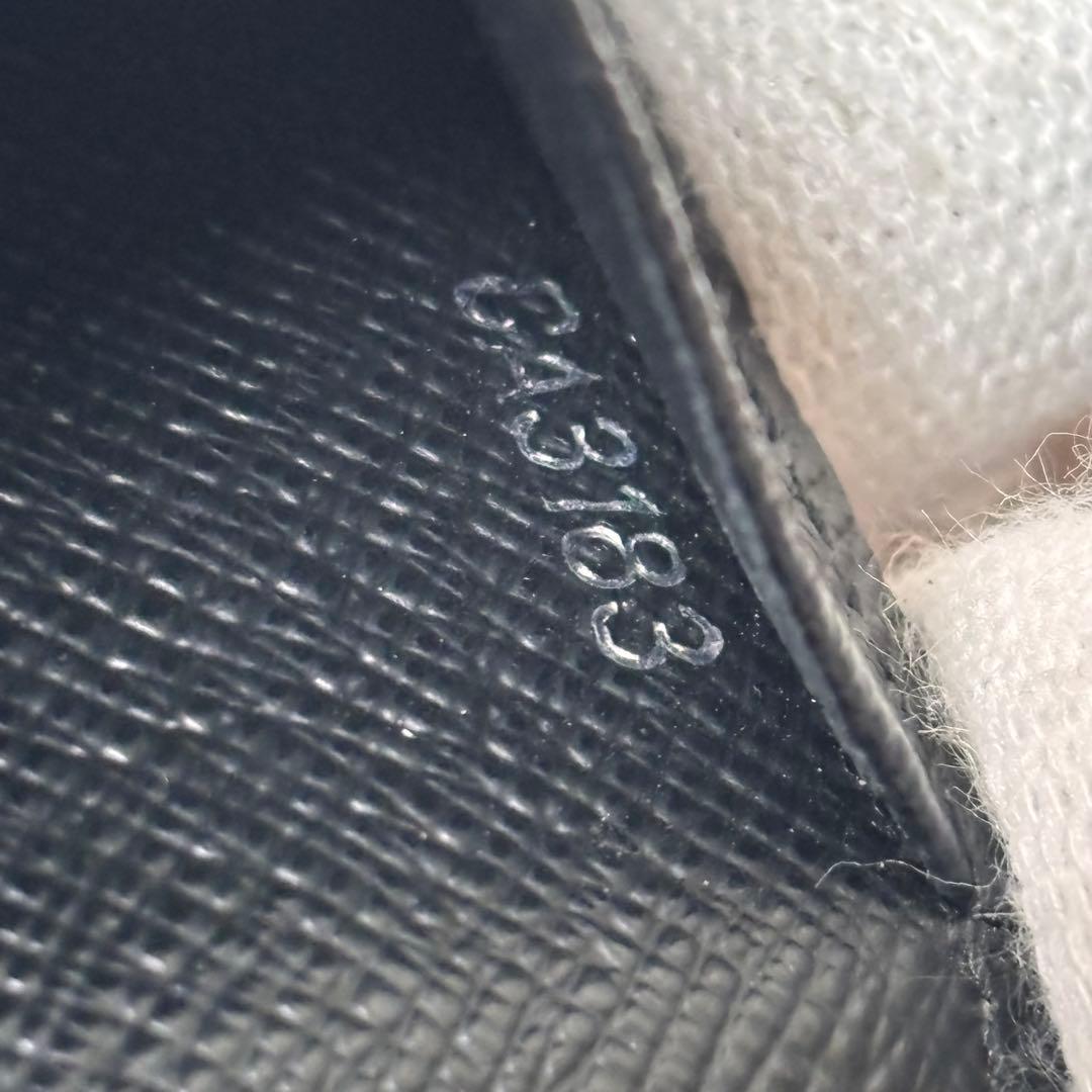 LOUIS VUITTON エピ 名刺入れ ブラック アンヴェロップ カード入れ