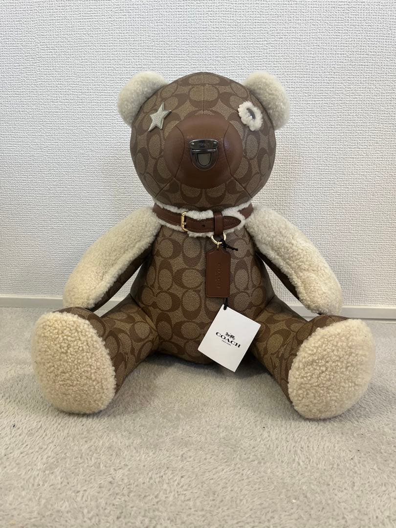 コーチ　COACH くま　ぬいぐるみ　置き物