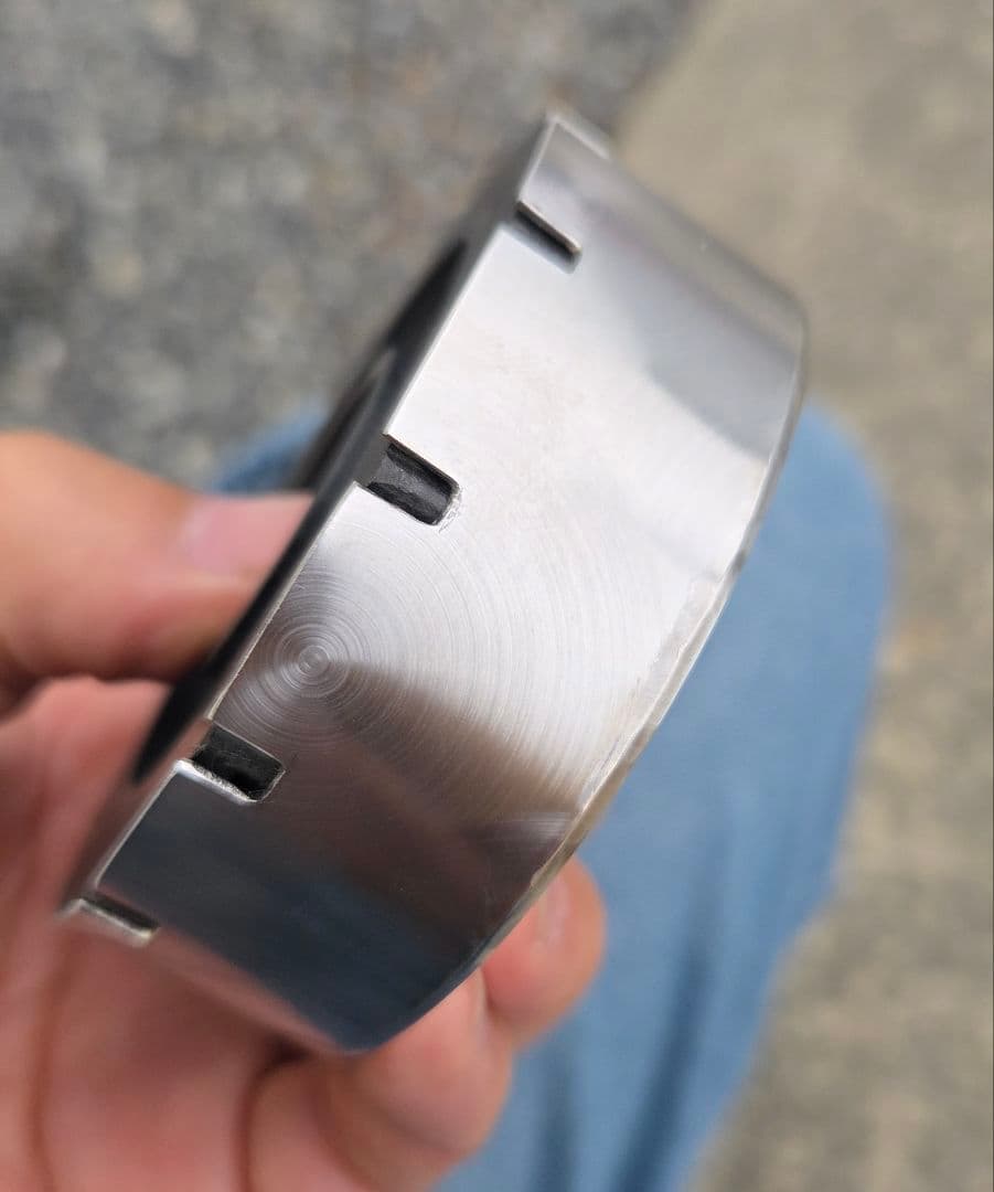 17スーパーグレート キャップ類　鱗ステンレスカバー