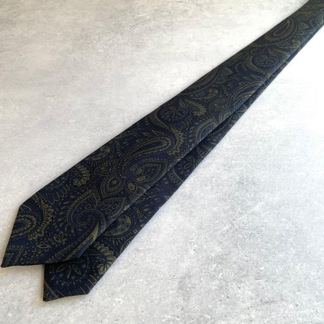 25年秋冬Holiday&Brownホリデー&ブラウン　ペイズリーネクタイ