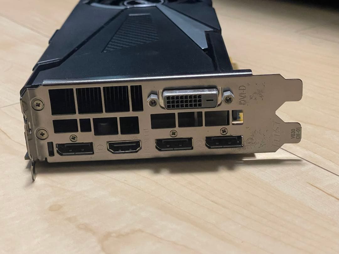 【動作確認済】GTX1080 MSI AERO 8GB グラフィックボード