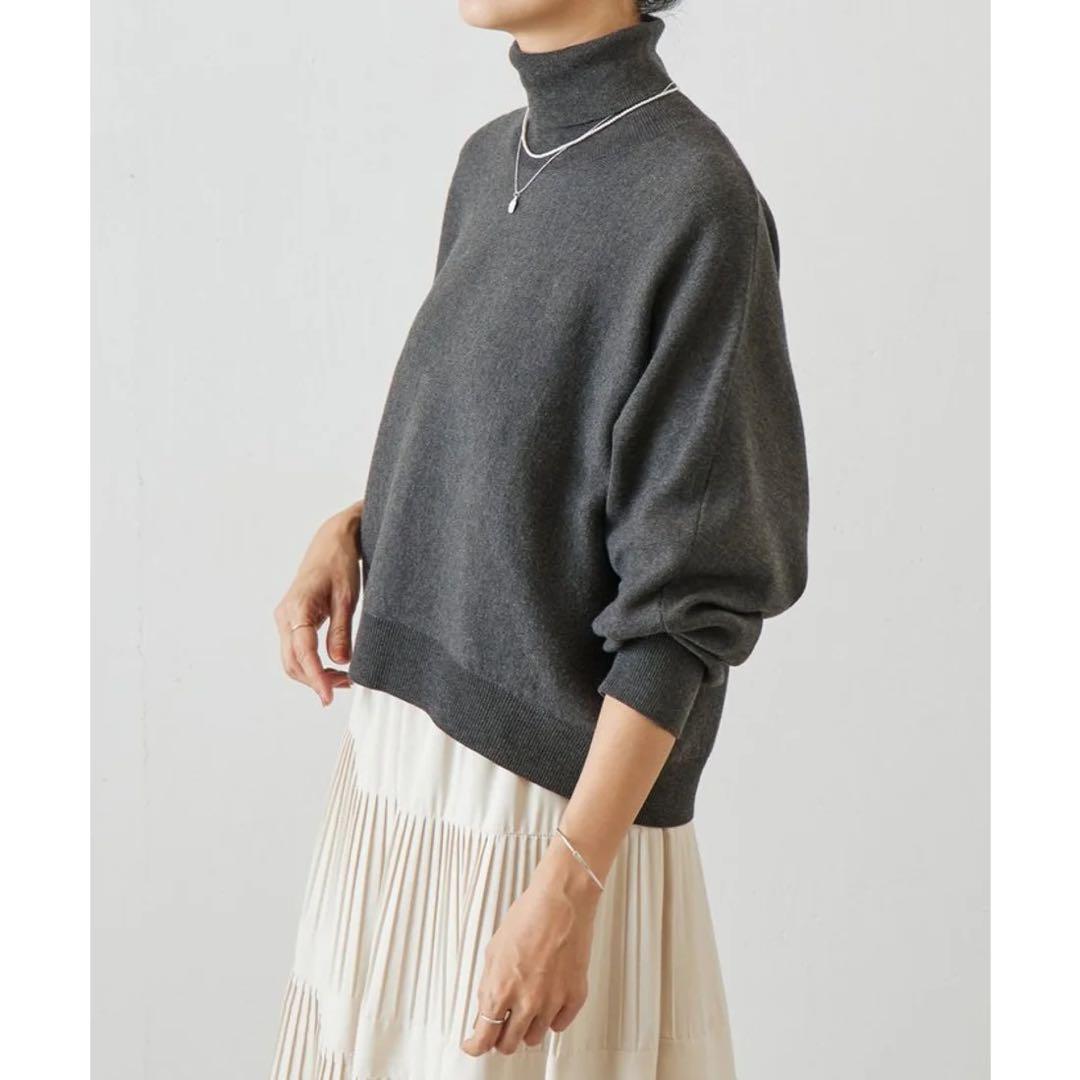 ビアズリーハイネックドルマンニット土日限定値下げ