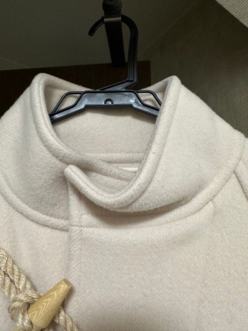 h*u様 HYKE DOUBLE FACE DUFFLE JACKET ホワイト