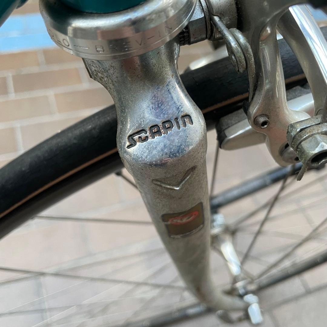 厚*G様 【超激レア!入手困難】 スカピン クロモリ カンパニョーロ サンツアー