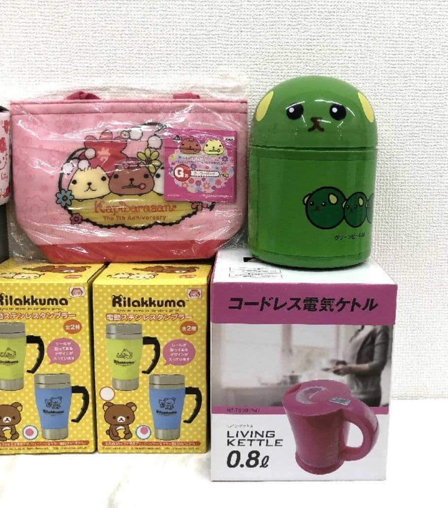 日用品まとめグッズ 電気ケトル ステンレスタンブラー 他　新生活グッズ一式