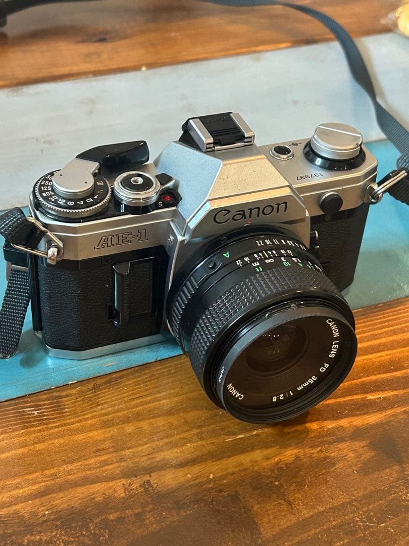 Canon AE-1 一眼レフカメラ 35mmレンズ付き　ジャンク品