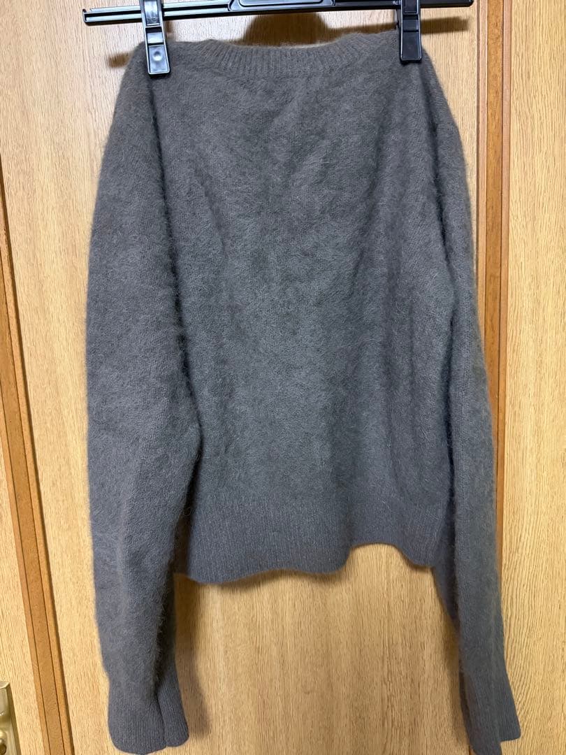 anuansラクーンフォックスショートカーディガン