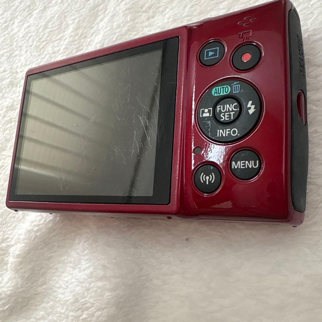 Canon IXY 190　レッド　赤　デジカメ　キャノン　エモい　平成
