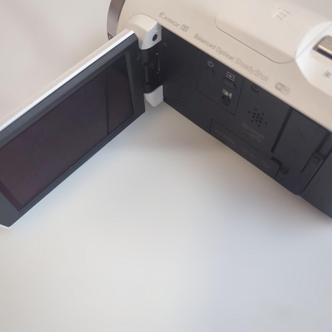 Sony HDR-CX680 ホワイト ビデオカメラ本体