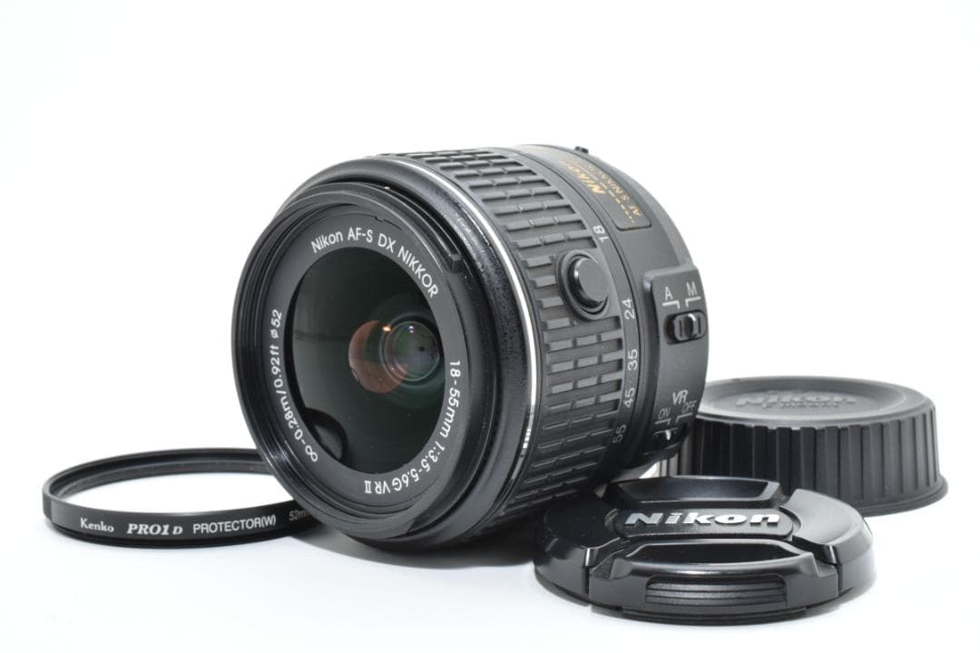 ニコン DX AF-S ニッコールカメラレンズ 18-55mm f3.5-5.6