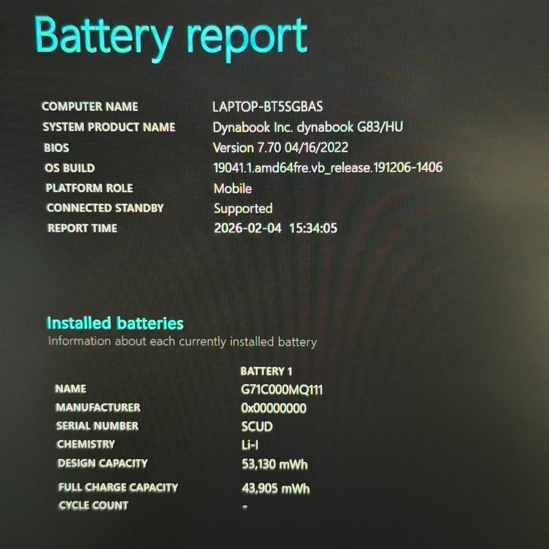 86.G83/HU 超軽量 i5-11世代 16G512G Office2024