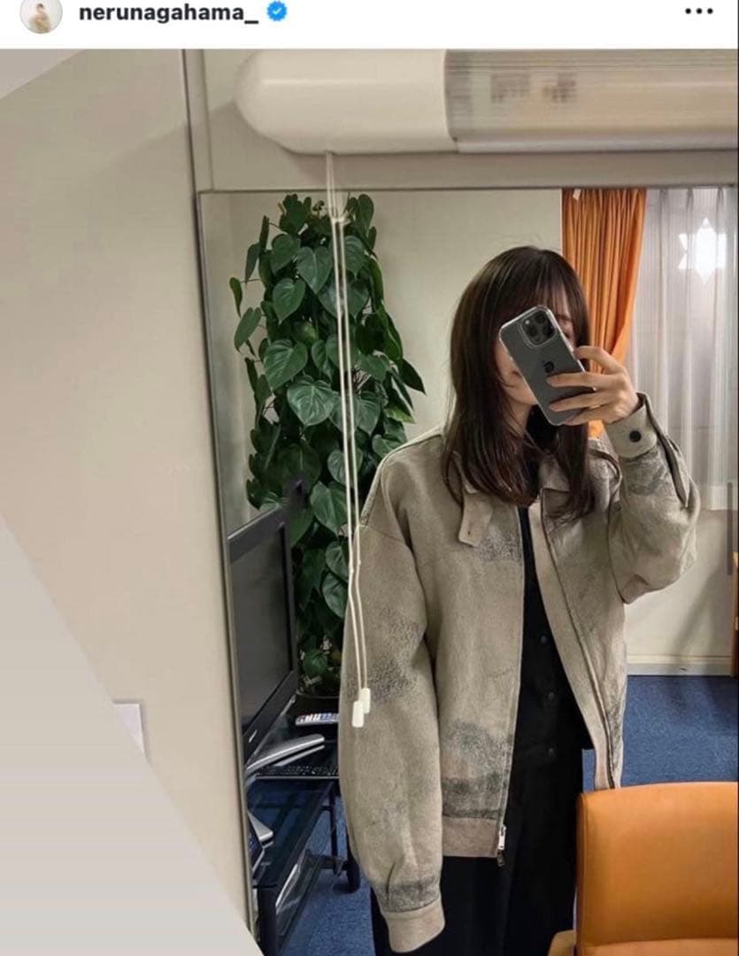 ジャケット・アウター YOKE JACQUARD LOOSED ZIP BLOUSON