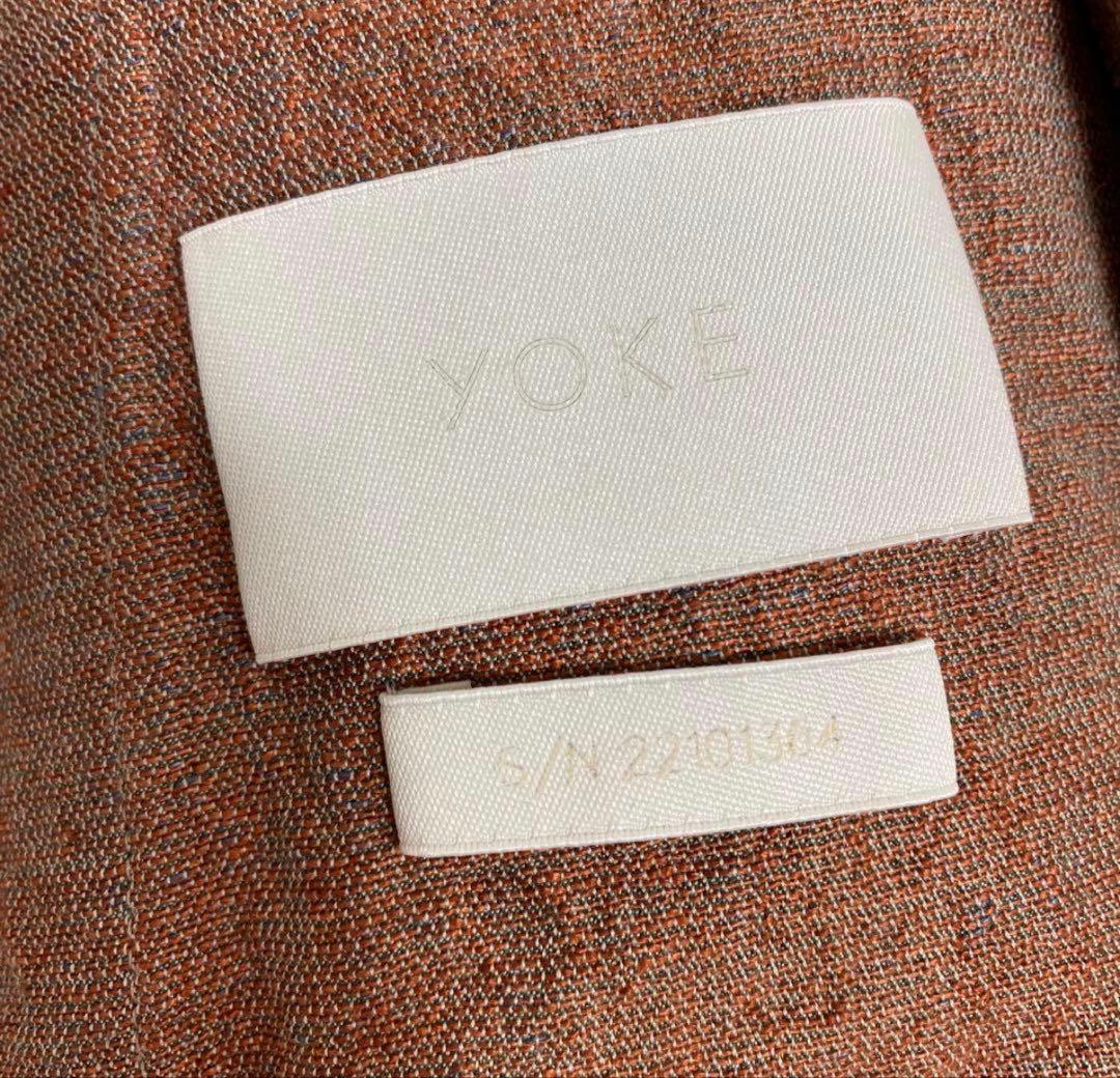 ジャケット・アウター YOKE JACQUARD LOOSED ZIP BLOUSON