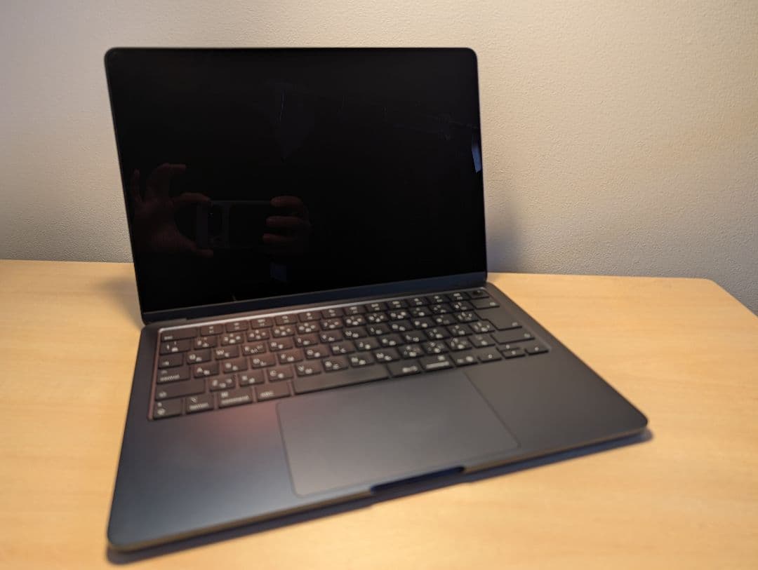 13インチMacBook Air（M4） - ミッドナイト