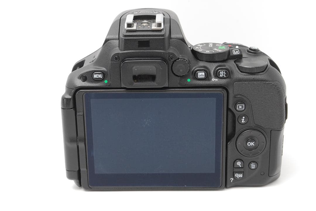 【使用感少の美品】Nikon D5500　WiFi搭載モデル　スマホ転送　自撮り