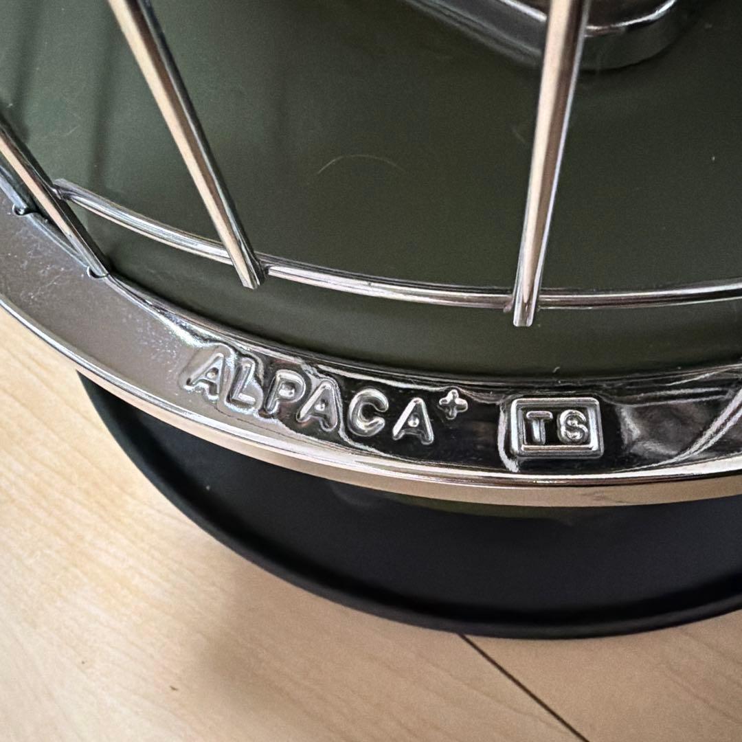 【美品】ALPACA アルパカ プラス グリーン TS-77NC