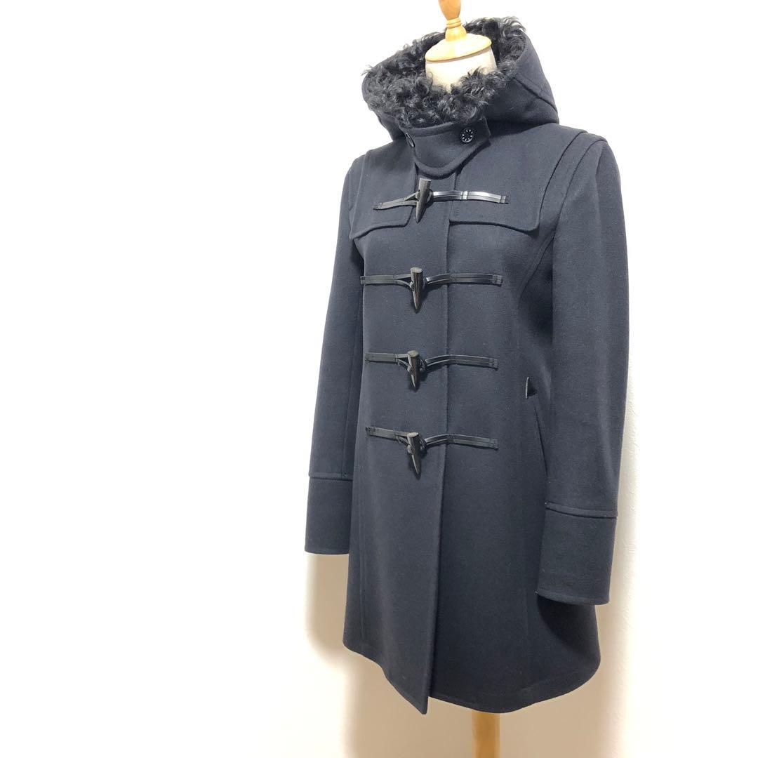 LOVELESS ダッフルコート Miliorイタリア製生地 カルガンラムファー