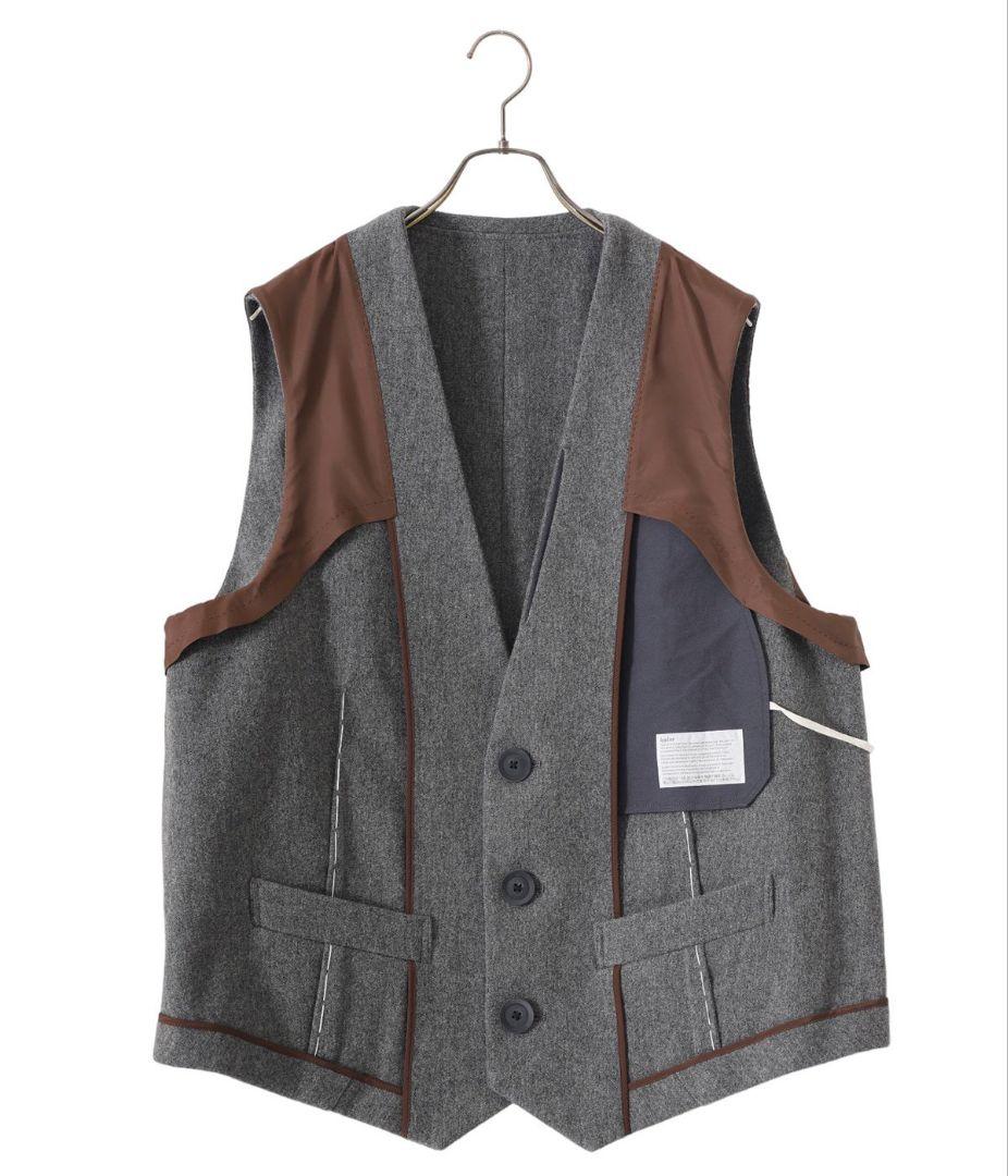 ま*い様 kolor 23aw ベスト 23wcm-v01102 サイズ2