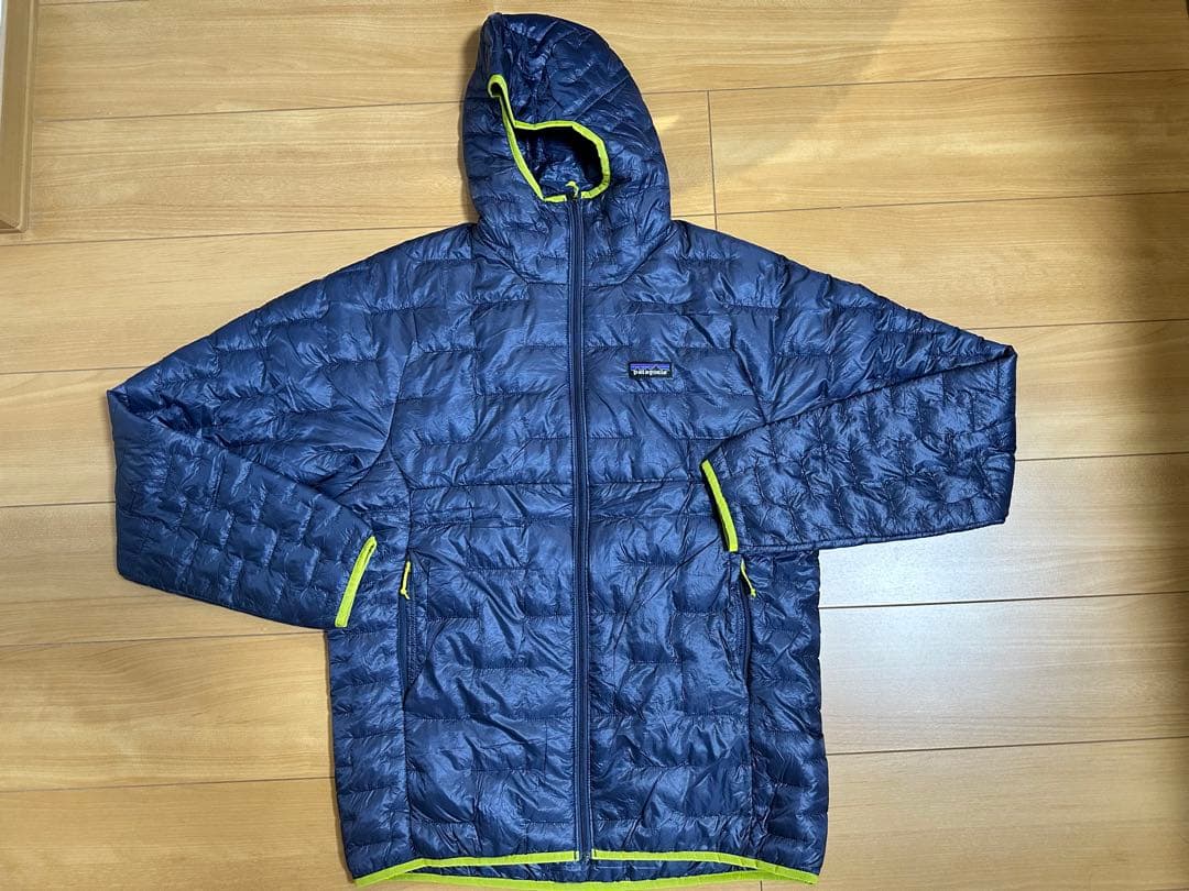 PATAGONIA M's Micro Puff Hoody ネイビー M