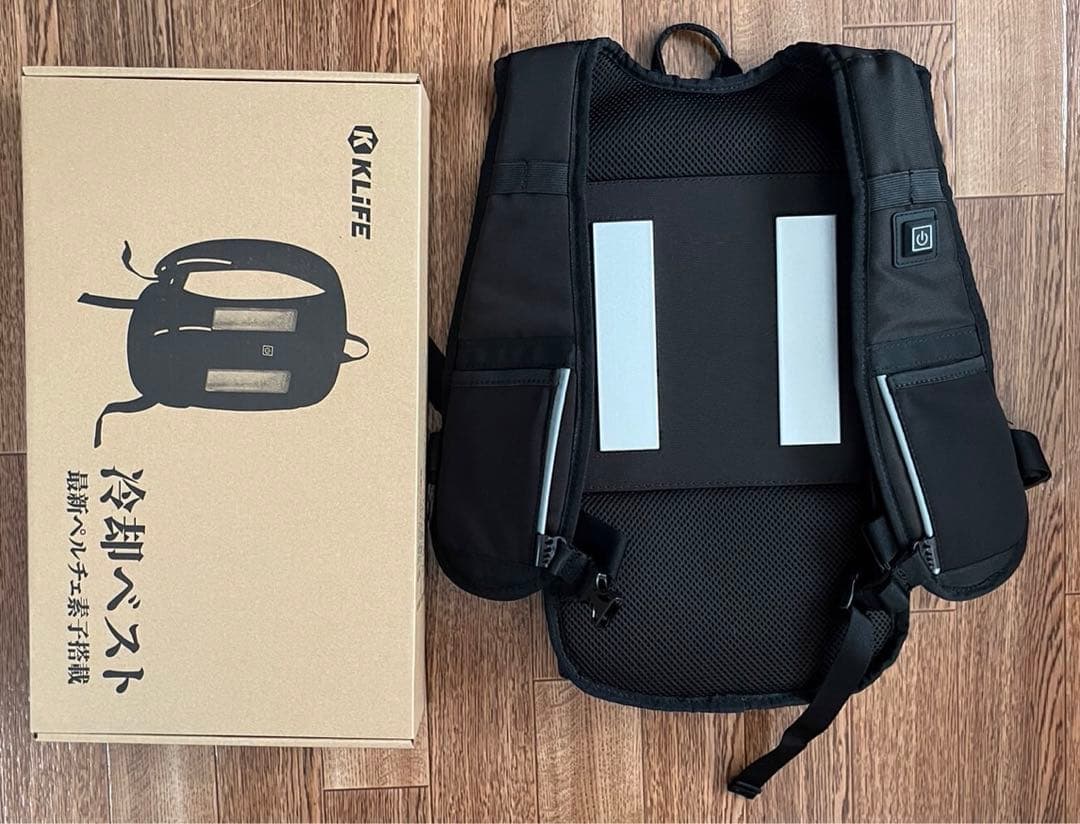 KLIFE 冷却ブレート バッテリー ペルチェ 冷却ベスト 作業服