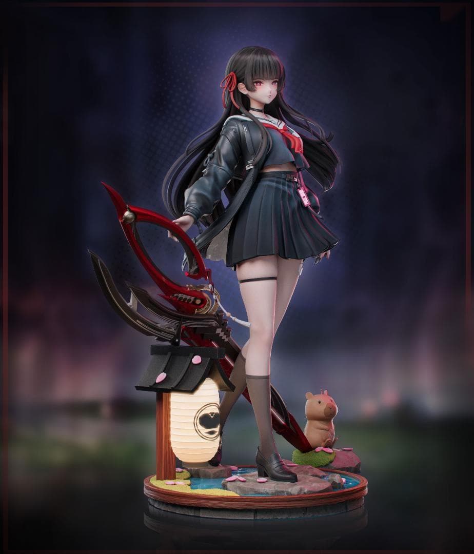 1/7　未塗装 未組立　フィギュア　ガレージキット　鳴潮 千咲