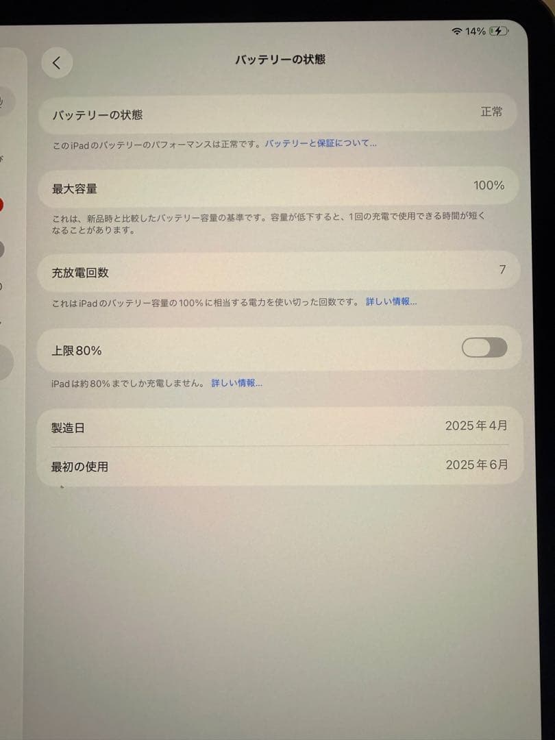 iPad Pro （M4）13インチ 1TB